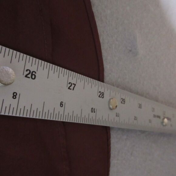 Express Boyfriend Portofino Top‎ XS Burgundy Relaxed Fit Conscious Edit - Picture 8 of 10